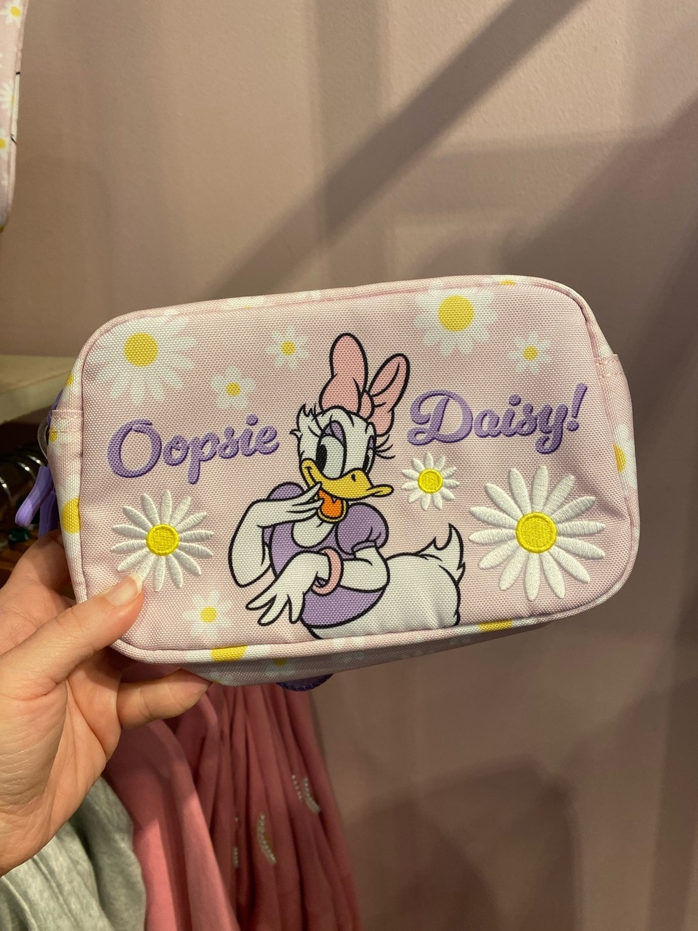 Disney Parks Oopsie Daisy Flower Fanny Pack Belt Bag NEW